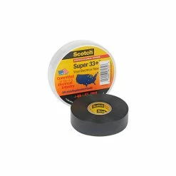 3m™ Scotch® Super 33+™ Vinyl Electrical Tape, 3/4" X 66', Black -Adhesives, Sealants & Tape Sales 2022 00054007061328