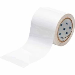 Brady® 104311 ToughStripe Floor Marking Tape, Polyester, 2"W X 100'L, White