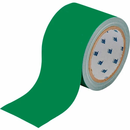 Brady® 104315 ToughStripe Floor Marking Tape, Polyester, 2"W X 100'L, Green 1 Brady® 104315 ToughStripe Floor Marking Tape, Polyester, 2"W X 100'L, Green