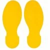 Brady® 104409 ToughStripe Floor Footprints, 3-1/2" W, 10/Pack, Yellow