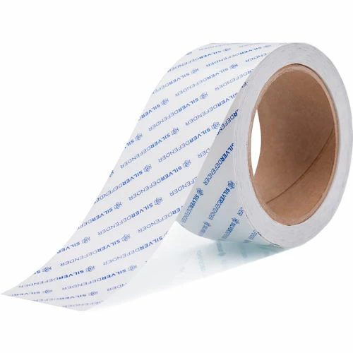 Silver Defender Antimicrobial Film Tape For Multiple Uses, 60'H x 2"W Clear 1 Silver Defender Antimicrobial Film Tape For Multiple Uses, 60'H x 2"W Clear
