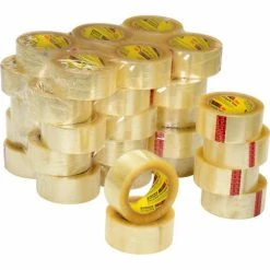3M™ Scotch® 3071 Recycled Box Carton Sealing Tape 2" x 110 Yds. 2.1 Mil Clear - Pkg Qty 36