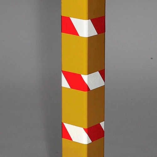 Incom Manufacturing INCOM® Safety Tape Reflective Striped Red/White, 2"W x 30'L, 1 Roll 3 Incom Manufacturing INCOM® Safety Tape Reflective Striped Red/White, 2"W x 30'L, 1 Roll - Image 3