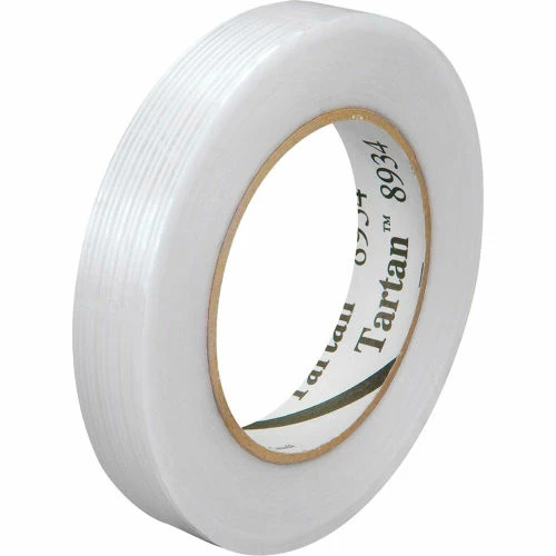3M Tartan 8934 Filament Tape 3/4" x 60 Yds. 4 Mil Clear - Pkg Qty 48 3 3M Tartan 8934 Filament Tape 3/4" x 60 Yds. 4 Mil Clear - Pkg Qty 48 - Image 3