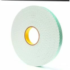 3M™ 4016 Double Coated Urethane Foam Tape 1" x 36 Yds. 62 Mil Off White - Pkg Qty 9 -Adhesives, Sealants & Tape Sales 2022 333 7000048480