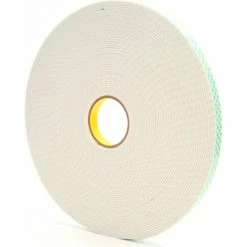 3M™ 4008 Double Coated Urethane Foam Tape 3/4" x 36 Yds 125 Mil Off White - Pkg Qty 12 -Adhesives, Sealants & Tape Sales 2022 333 7000048482