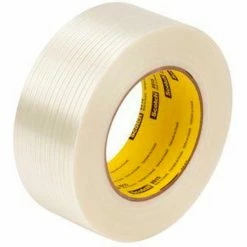 3M™ Scotch® 8915 Clean Removal Filament Tape 2" x 60 Yds. 6 Mil Clear - Pkg Qty 24