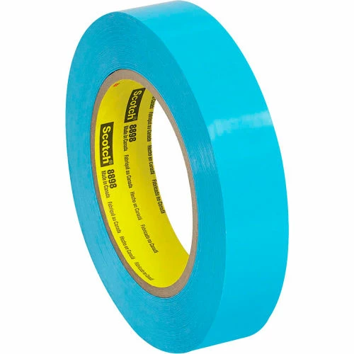 3M Scotch® 8898 Strapping Tape 1" x 60 Yds. 4.6 Mil Blue - Pkg Qty 36 1 3M Scotch® 8898 Strapping Tape 1" x 60 Yds. 4.6 Mil Blue - Pkg Qty 36