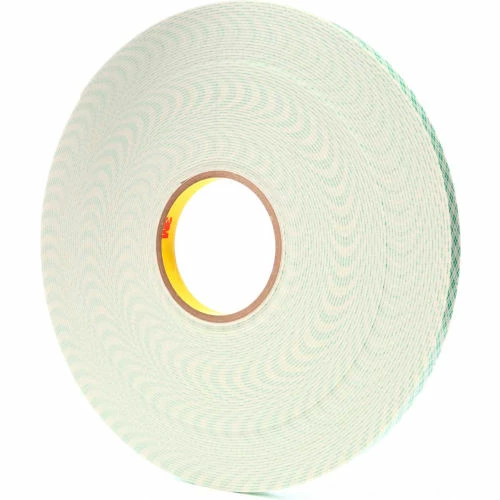 3M 4026 Double Coated Urethane Foam Tape 1/2" x 36 Yds. 62 Mil Natural - Pkg Qty 18 3 3M 4026 Double Coated Urethane Foam Tape 1/2" x 36 Yds. 62 Mil Natural - Pkg Qty 18 - Image 3