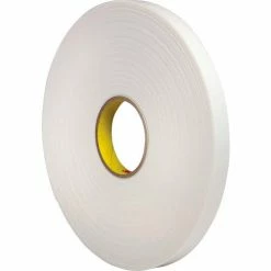 3M™ 4466 Double Coated Polyethylene Foam Tape 3/4" x 36 Yds. 62 Mil White - Pkg Qty 12