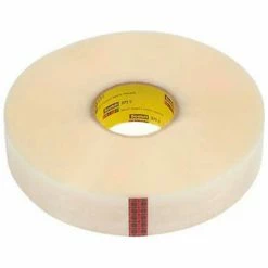3M™ Scotch® 371 Machine Length Carton Sealing Tape 3" x 1000 Yds. 1.8 Mil Clear - Skid Lot - Pkg Qty 192