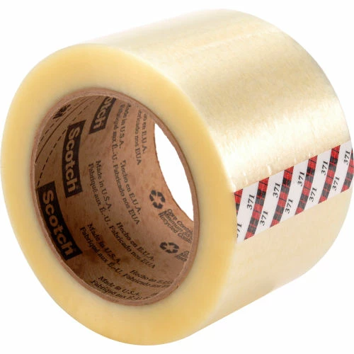 3M Scotch® 371 Carton Sealing Tape 3" x 110 Yds. 1.8 Mil Clear - Pkg Qty 24 6 3M Scotch® 371 Carton Sealing Tape 3" x 110 Yds. 1.8 Mil Clear - Pkg Qty 24 - Image 6