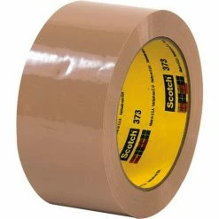3M™ Scotch® 373 Carton Sealing Tape 3" x 55 Yds. 2.5 Mil Tan - Pkg Qty 24