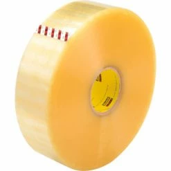 3M™ Scotch® 373 Machine Length Carton Sealing Tape 3" x 1000 Yds. 2.5 Mil Clear - Pkg Qty 4 -Adhesives, Sealants & Tape Sales 2022 333 70006182698