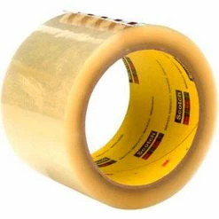 3M™ Scotch® 373 Carton Sealing Tape 3" x 55 Yds. 2.5 Mil Clear - Pkg Qty 24