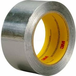 3m™ Aluminum Foil Tape 4380 Silver, 2 In X 55 Yds - Pkg Qty 24