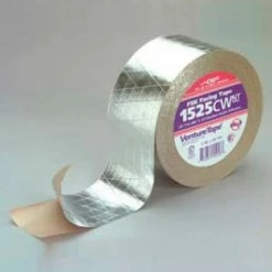 3M™ Venture Tape™ FSK Facing Tape 1525CW Natural Aluminum, 1-7/8" x 150' - Pkg Qty 24
