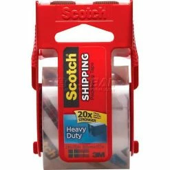 Scotch® Heavy Duty Shipping Packaging Tape w/ Dispenser, 2" x 800", 1 Roll