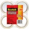 Scotch® Long Lasting Moving & Storage Packaging Tape, 48mm x 50m 4 Rolls/PK