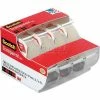 Scotch® Transparent Tape with Dispenser 4184, 3/4" x 850", 4 Rolls/PK