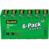 Scotch® Magic™ Tape 810-6PK, 3/4" x 1296", 1" Core, 6 Rolls/Pack