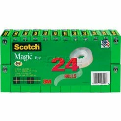Scotch® Magic™ Tape 810K24, 3/4" x 1000", 1" Core, 24 Rolls/Pack