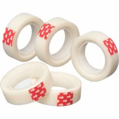 Global Industrial Tape Rolls For Handheld Bag Sealer, 1/2"W, 12/Pack