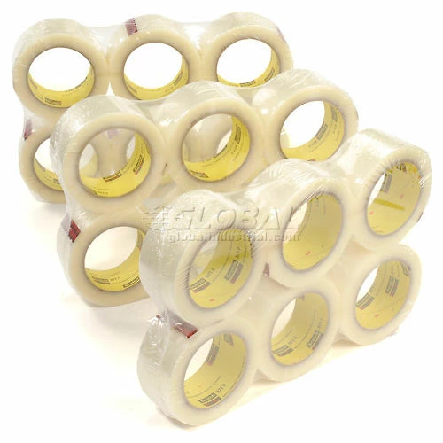 3M Scotch® 371 Carton Sealing Tape 3" x 55 Yds. 1.8 Mil Clear - Pkg Qty 24 2 3M Scotch® 371 Carton Sealing Tape 3" x 55 Yds. 1.8 Mil Clear - Pkg Qty 24 - Image 2