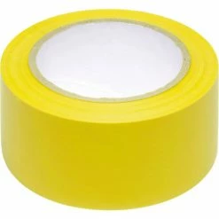 Incom Manufacturing INCOM® Safety Tape Solid Yellow, 3"W x 108'L, 1 Roll