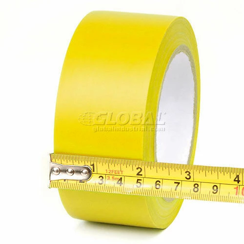 Incom Manufacturing INCOM® Safety Tape Solid Yellow, 3"W x 108'L, 1 Roll 3 Incom Manufacturing INCOM® Safety Tape Solid Yellow, 3"W x 108'L, 1 Roll - Image 3