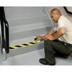 Incom Manufacturing INCOM® Striped Hazard Warning Tape, Yellow/Black, 3"W x 108'L, 1 Roll -Adhesives, Sealants & Tape Sales 2022 419103 03