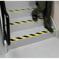 Incom Manufacturing INCOM® Striped Hazard Warning Tape, Yellow/Black, 3"W x 108'L, 1 Roll -Adhesives, Sealants & Tape Sales 2022 419103 05