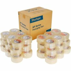 Shurtape® AP 101 Carton Sealing Tape 2" x 110 Yds. 1.6 Mil Clear - Pkg Qty 36 10 Shurtape® AP 101 Carton Sealing Tape 2" x 110 Yds. 1.6 Mil Clear - Pkg Qty 36 -Adhesives, Sealants & Tape Sales 2022 422750