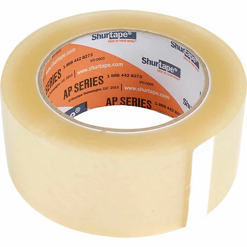 Shurtape® AP 201 Carton Sealing Tape 2" x 110 Yds. 2 Mil Clear - Pkg Qty 36 1 Shurtape® AP 201 Carton Sealing Tape 2" x 110 Yds. 2 Mil Clear - Pkg Qty 36