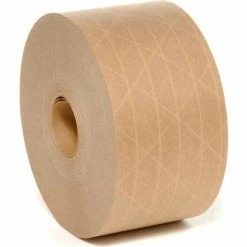 Holland Reinforced Water Activated Tape 70mm x 375' 5 Mil Tan - Pkg Qty 8