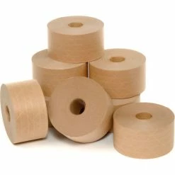 Holland Light Duty Reinforced Water Activated Kraft Tape 2-3/4" x 450' Tan - Pkg Qty 10 15 Holland Light Duty Reinforced Water Activated Kraft Tape 2-3/4" x 450' Tan - Pkg Qty 10 -Adhesives, Sealants & Tape Sales 2022 422836 01 4