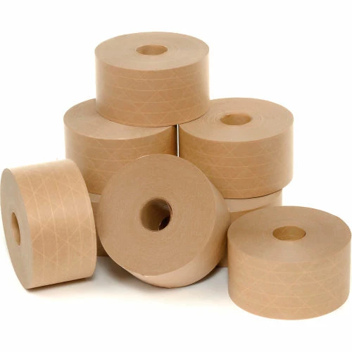 Holland Light Duty Reinforced Water Activated Kraft Tape 2-3/4" x 450' Tan - Pkg Qty 10 5 Holland Light Duty Reinforced Water Activated Kraft Tape 2-3/4" x 450' Tan - Pkg Qty 10 - Image 5