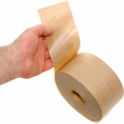Holland Reinforced Water Activated Tape 70mm x 375' 5 Mil Tan - Pkg Qty 8 -Adhesives, Sealants & Tape Sales 2022 422836 04 2
