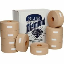 Holland Kraft Water Activated Tape 3" x 600' 5 Mil Tan - Pkg Qty 10 -Adhesives, Sealants & Tape Sales 2022 422841
