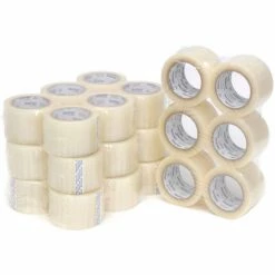 Shurtape® HP 200 Carton Sealing Tape 3" x 110 Yds. 1.9 Mil Clear - Pkg Qty 24 -Adhesives, Sealants & Tape Sales 2022 423067
