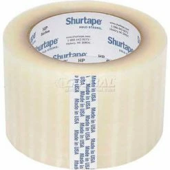 Shurtape® HP 400 Carton Sealing Tape 3" x 55 Yds. 2.5 Mil Clear - Pkg Qty 24