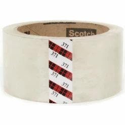 3M™ Scotch® 371 Carton Sealing Tape 2" x 55 Yds. 1.8 Mil Clear - Pkg Qty 36