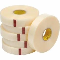 3M™ Scotch® 371 Machine Length Carton Sealing Tape 2" x 1000 Yds. 1.8 Mil Clear - Skid Lot - Pkg Qty 288 -Adhesives, Sealants & Tape Sales 2022 652693CL
