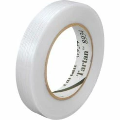 3M™ Tartan™ 8934 Filament Tape 3/4" x 60 Yds. 4 Mil Clear - Pkg Qty 48
