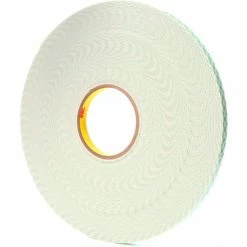 3M™ 4026 Double Coated Urethane Foam Tape 1/2" x 36 Yds. 62 Mil Natural - Pkg Qty 18