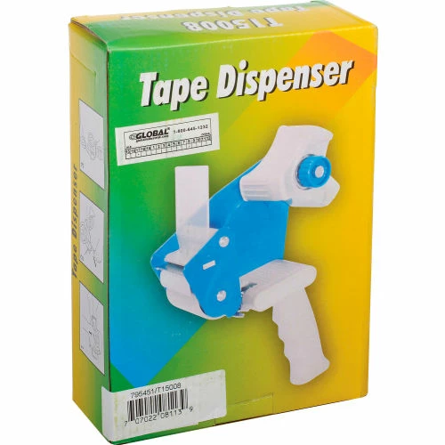 Global Industrial Heavy-Duty Handheld Tape Dispenser W/ Adjustable Tape Brake, 2"W 6 Global Industrial Heavy-Duty Handheld Tape Dispenser W/ Adjustable Tape Brake, 2"W - Image 6