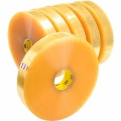 3M Scotch® 375 Machine Length Carton Sealing Tape 2" x 1000 Yds. 3.1 Mil Clear - Pkg Qty 6 -Adhesives, Sealants & Tape Sales 2022 B2219863 02