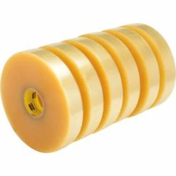 3M Scotch® 373 Machine Length Carton Sealing Tape 2" x 1000 Yds. 2.5 Mil Clear - Pkg Qty 6 8 3M Scotch® 373 Machine Length Carton Sealing Tape 2" x 1000 Yds. 2.5 Mil Clear - Pkg Qty 6 -Adhesives, Sealants & Tape Sales 2022 B2219865 02