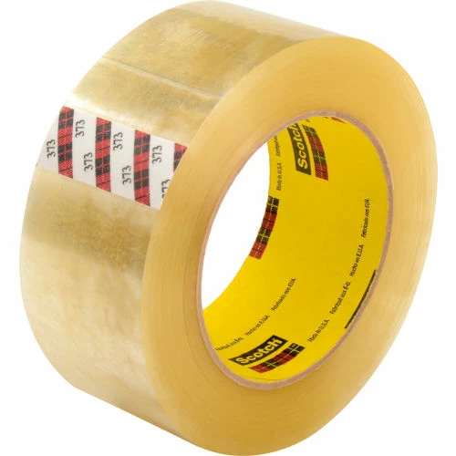 3M Scotch® 373 Carton Sealing Tape 2" x 110 Yds. 2.5 Mil Clear - Pkg Qty 36 1 3M Scotch® 373 Carton Sealing Tape 2" x 110 Yds. 2.5 Mil Clear - Pkg Qty 36