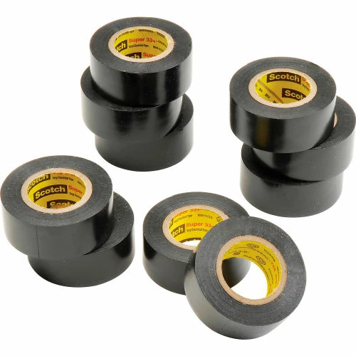 3m Scotch® Super 33+ Vinyl Electrical Tape, 3/4" X 20' - Pkg Qty 10 2 3m Scotch® Super 33+ Vinyl Electrical Tape, 3/4" X 20' - Pkg Qty 10 - Image 2